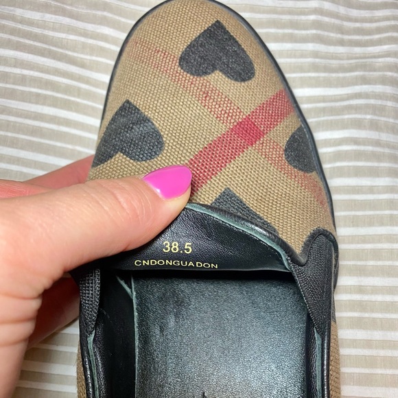 Burberry Canvas Slip-On Sneakers - Picture 4 of 5